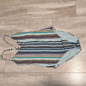 Aerie strappy stripped 1 peice  size medium